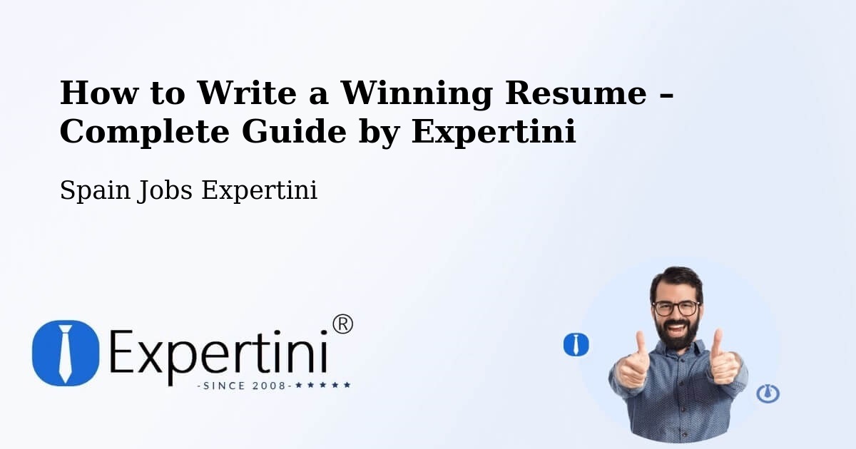 Resume Writing Guide for Job Seekers – Antas De Ulla - Antas De Ulla, Spain Jobs Expertini